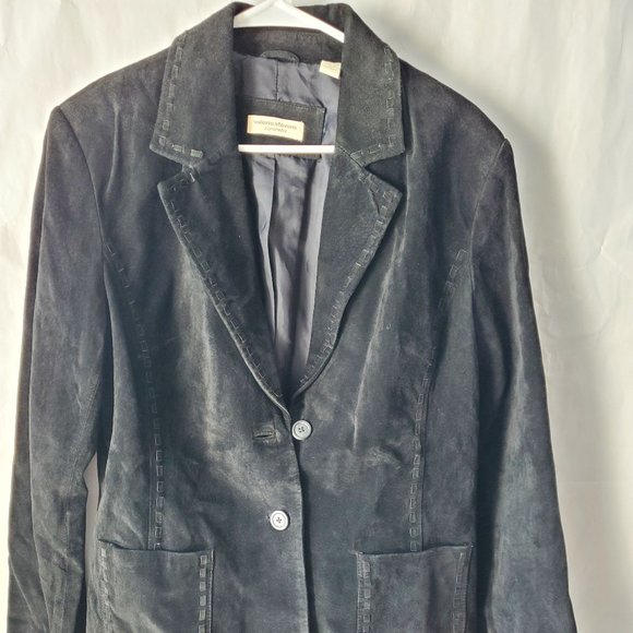 Valerie Separates Vintage 90s Suede Leather Jacket Size XL